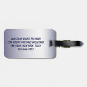 Cardinal Bagagelabel (Achterkant horizontaal)