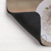 Cardinal Bird and Plate Flower Faith Bible Verse Muismat (Hoek)