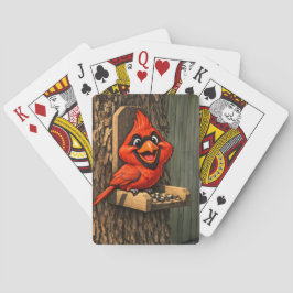 Cardinal caricature  pokerkaarten