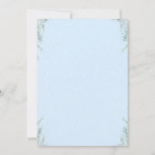 Cardinal Christmas Sympathy Condolence Holiday  Kaart (Achterkant)