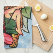 Cardinal Fairy Theedoek (Quarter Fold)