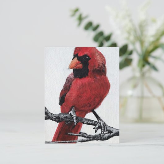 Cardinal feestdagenkaart (Staand voorkant)