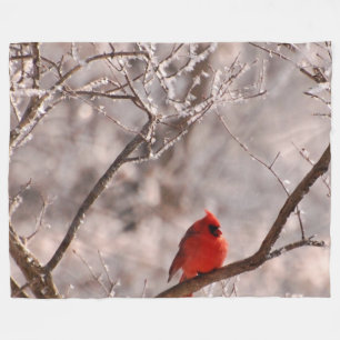 CARDINAL FLEECE DEKEN