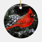 Cardinal Keramisch Ornament (Achterkant)