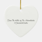 Cardinal Keramisch Ornament (Achterkant)