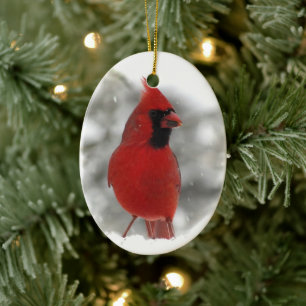 Cardinal Keramisch Ornament