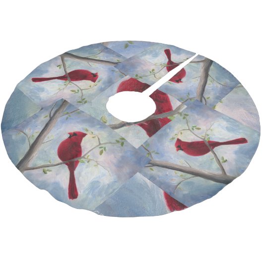 Cardinal Kerstboom Rok (Gekanteld)