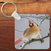 Cardinal_keychain Sleutelhanger (Voorkant)