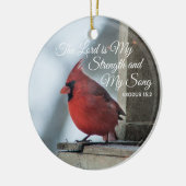 Cardinal Memorial Christmas Ornaments Personalized Keramisch Ornament (Links)