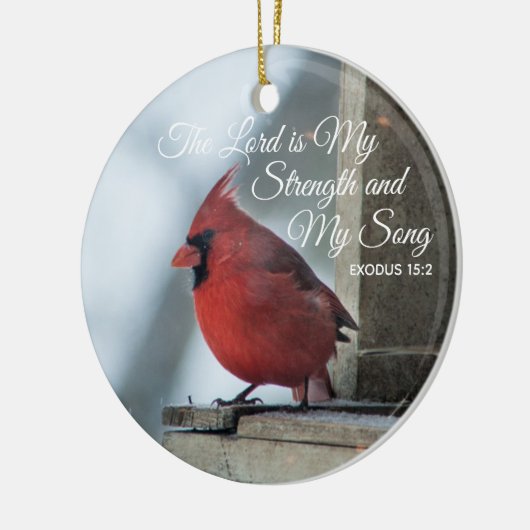 Cardinal Memorial Christmas Ornaments Personalized Keramisch Ornament (Links)