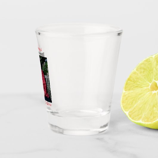 Cardinal Poem Memorial Keepsake Shot Glas (Rechts)