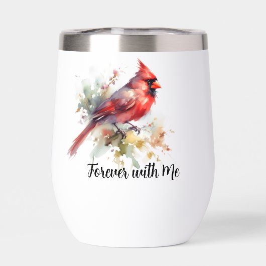 Cardinal Red Forever with Me Personalize (Achterkant)