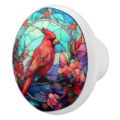 Cardinal Redbird Keramische Knop (Rechts)