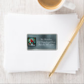 Cardinal & Ribbon Holiday Retouradres - Zilver Etiket (Insitu)