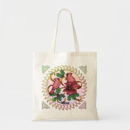 Cardinal Ribbons boodschappentassen Tote Bag (Voorkant)