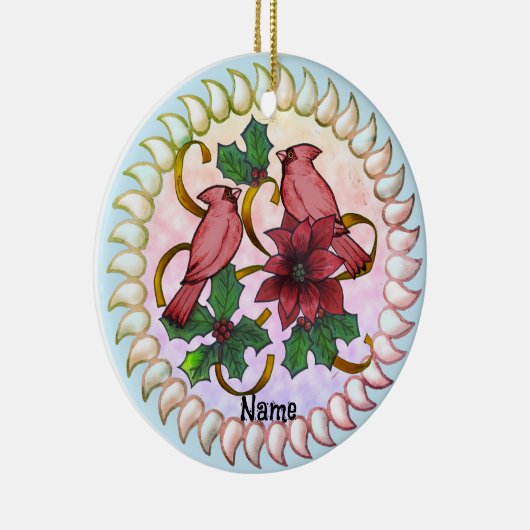 Cardinal Ribbons ornament (Rechts)