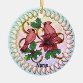 Cardinal Ribbons ornament (Voorkant)