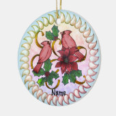 Cardinal Ribbons ornament (Links)