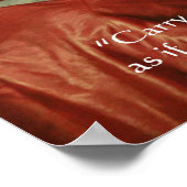 Cardinal Richelieu succes citaat poster (Hoek)