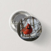 Cardinal Ronde Button 3,2 Cm (Voorkant /achterkant)