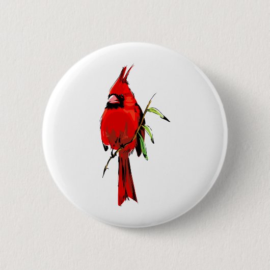 Cardinal Ronde Button 5,7 Cm (Voorkant)