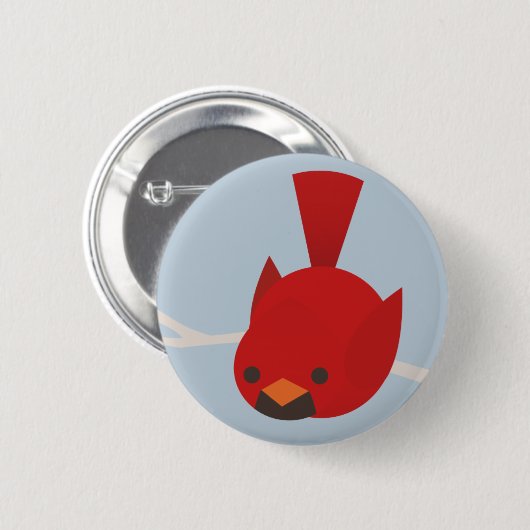 Cardinal Ronde Button 5,7 Cm (Voorkant /achterkant)