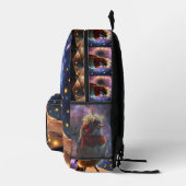 Cardinal Scholar King - Back to School Backpack Bedrukte Rugzak (Rechts)