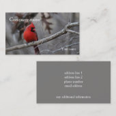 Cardinal Visitekaartje (Voorkant / Achterkant)