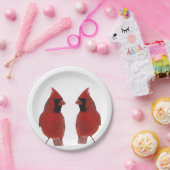 Cardinale Borden van papier Papieren Bordje (Feest)