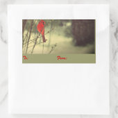 Cardinale feestdag Labels (Tas)