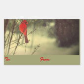 Cardinale feestdag Labels (Voorkant)