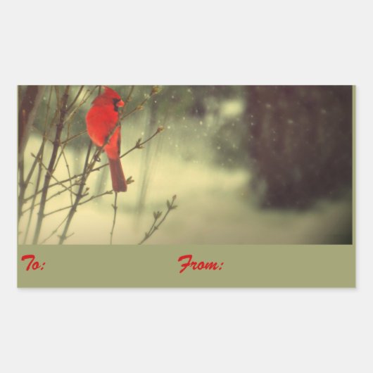 Cardinale feestdag Labels (Voorkant)