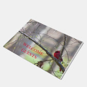 Cardinale foto deurmat (Schuin)