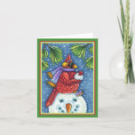 CARDINALE GARANTIE SNOWMAN, CHRISTMAS REDBIRD Blan Kaart<br><div class="desc">GEWAPEN MET SNOWBALLEN. HUMOROUS CARDINAL (leeg binnen) KAART/ENVELOPE *Pas ... Zoek overeenkomende items die Susan Brack Design bevatten aan</div>