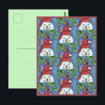 CARDINALE GARING SNOWMAN, CUTE CHRISTMAS REDBIRD BRIEFKAART<br><div class="desc">GEWAPEN MET SNOWBALLEN. HUMOROUS CARDINAL BRIEFKAART *Pas ... Zoek overeenkomende items die Susan Brack Design aanpast</div>
