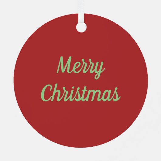 CARDINALE GARING SNOWMAN, CUTE CHRISTMAS REDBIRD METALEN ORNAMENT (Achterkant)