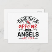Cardinals Appear When Angels Are Near Briefkaart (Voorkant / Achterkant)