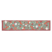 CARDINALS AT CHRISTMAS KORTE TAFELLOPER (Horizontaal)