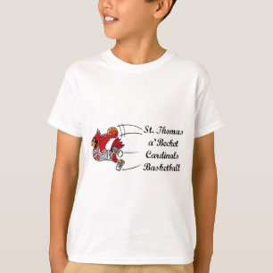 Cardinals basketbalscript, T-shirt voor kinderen