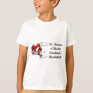 Cardinals basketbalscript, T-shirt voor kinderen
