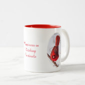 Cardinals Beverage Mok - Personaliseren (Voorkant rechts)