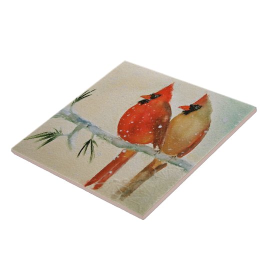 Cardinals Ceramic Kitchen Tile Tegeltje (Zijkant)