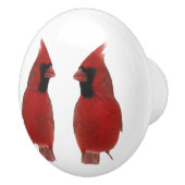 Cardinals Ceramic Knob. Keramische Knop (Rechts)