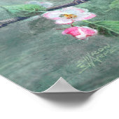 CARDINALS EN APPARATUUR BLOSSEN OP SHARON SHARPE POSTER (Hoek)