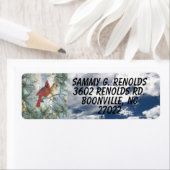 CARDINALS - ETIKETTERING VOOR TERUGKEER ADRES ETIKET (Insitu)