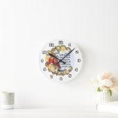 Cardinals Faith Clock Ronde Klok (Huis)
