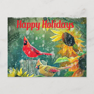 Cardinals Holiday Kaart