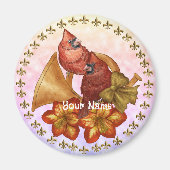 Cardinals Horn Magneet (Voorkant)