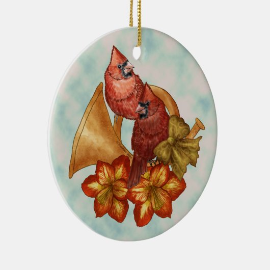 Cardinals Horn ornament (Rechts)