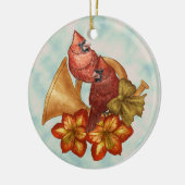 Cardinals Horn ornament (Links)